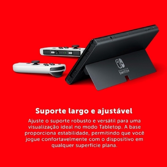 Console Nintendo Switch OLED 64GB + Mario Kart 8 Deluxe + 3 Meses Switch Online