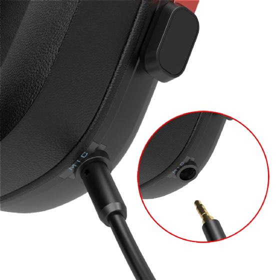 Headset Gamer Redragon Cybill H312, RGB, USB, Som Surround 7.1 Virtual, Mic Removível - Preto