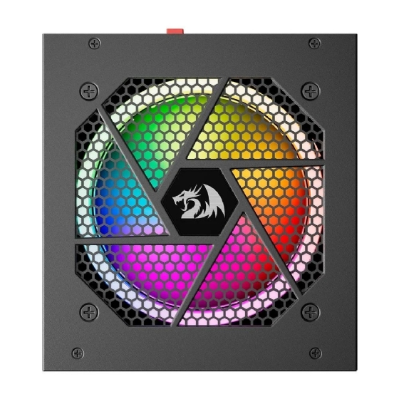 Fonte ATX 850W 80 Plus Gold Full Modular RGB Redragon