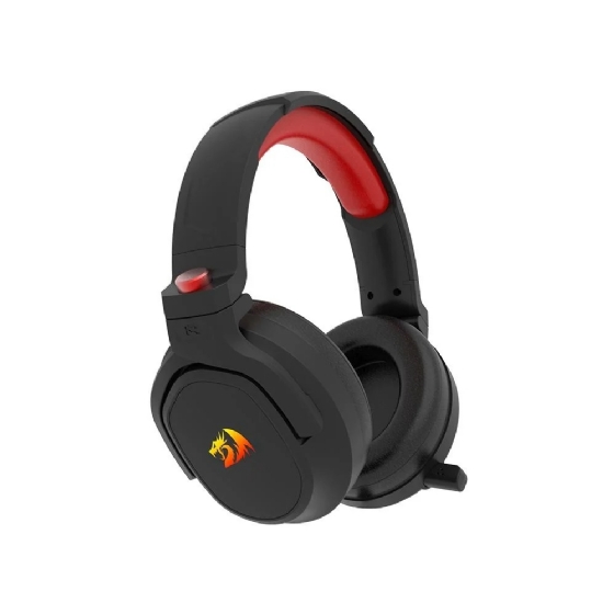 Headset Gamer sem Fio Redragon Nomen Pro, RGB, Wireless/Bluetooth, Surround 7.1 Virtual, Drives 50mm