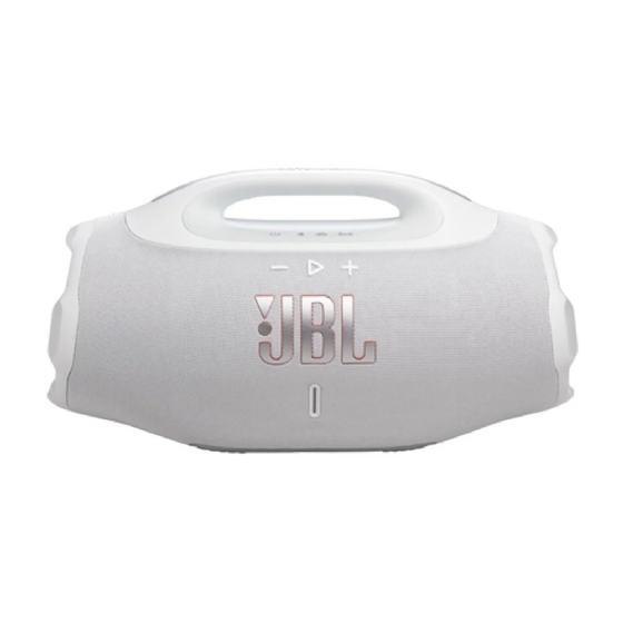 Caixa de Som JBL Boombox 4 Portátil Bluetooth, AI Sound Boost, até 34H, Branca - JBLBOOMBOX4WHTBR