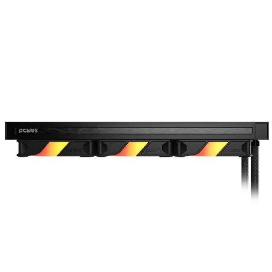 Water Cooler PCYes Sangue Frio 3 360mm ARGB Black Vulcan, Tdp 350W, Intel/AMD