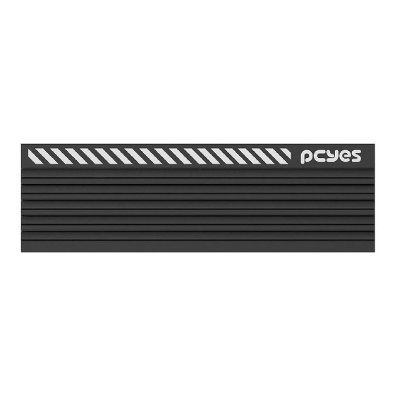 Dissipador de Calor Heatsink para SSD M.2 NVMe 2280 PCYes Heat Shield