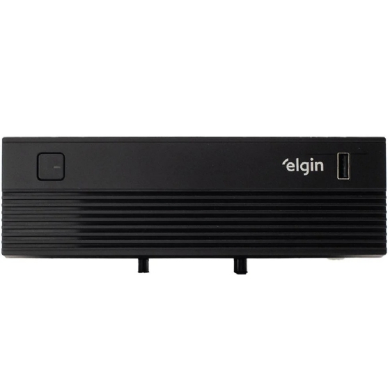 Desktop Elgin Nano 4 J4025 4GB 128GB 2 Seriais 9 USB 1 HDMI 1VGA 1RJ45