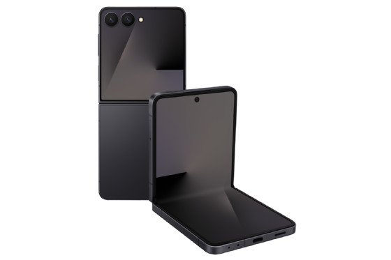 Smartphone Samsung Galaxy Z FLIP7 5G, 256GB, 12GB de RAM, Tela de 6,9" + 4,1", Câmera 50MP, Jetblack