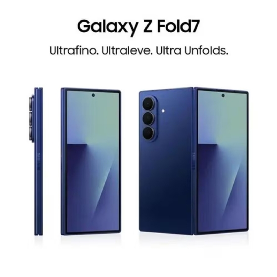 Smartphone Samsung Galaxy Z FOLD7 5G, 512GB, 12GB de RAM, Tela de 8" + 6,5", Câmera 200MP, Azul