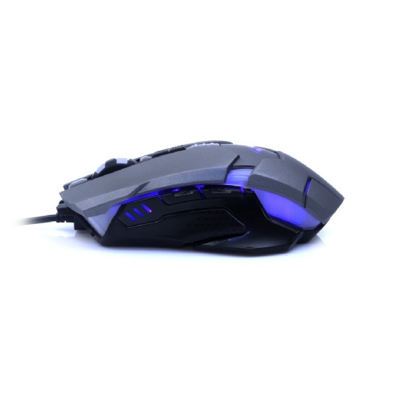 Mouse Gamer com Fio USB MG-140CB, 4800dpi, Cor Chumbo, C3Tech