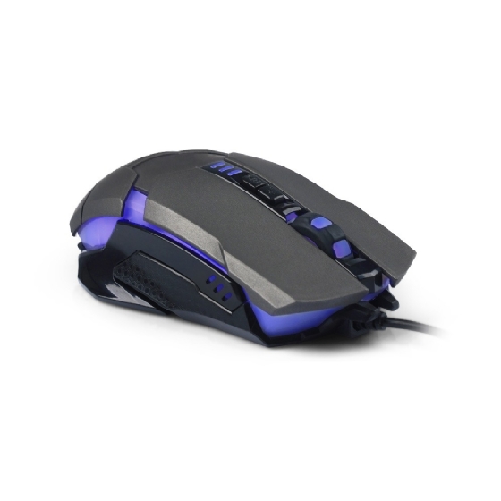 Mouse Gamer com Fio USB MG-140CB, 4800dpi, Cor Chumbo, C3Tech