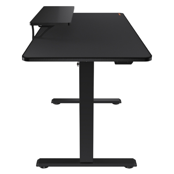 Mesa Gamer Elétrica Cougar e-Star 1,20m, Ajuste de Altura, Suporte para Headset - Preta