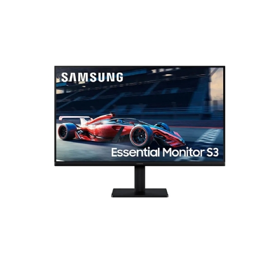 Monitor Gamer Samsung Essential S3 27'', FHD, 100Hz, 5ms, IPS, HDMI/VGA - Preto