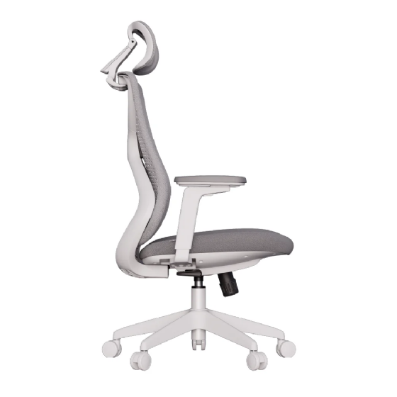 Cadeira de Escritório Ergonômica Elements Aiven - Cinza