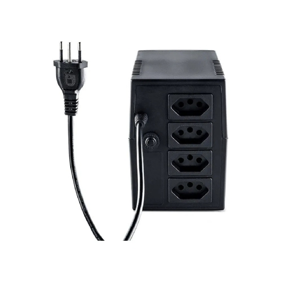 Nobreak 600VA Xnb Monovolt 220V 4 Tomadas 10A - Intelbras