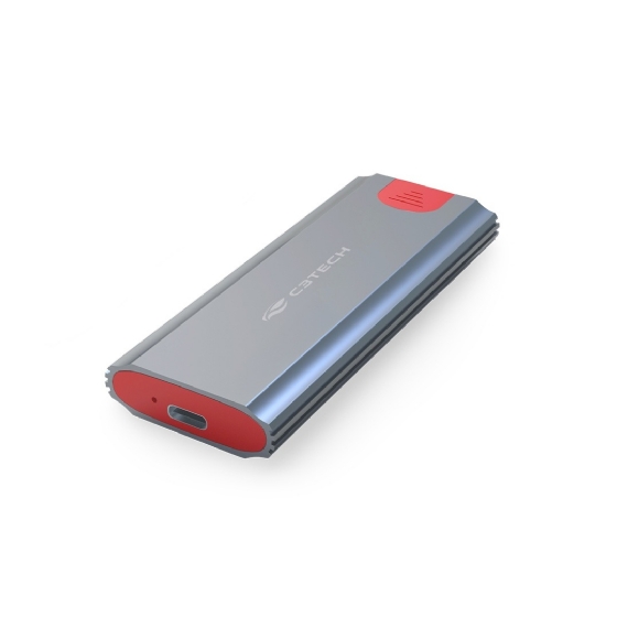 Gaveta para SSD Externo M.2 NVMe e SATA OTG - C3Tech