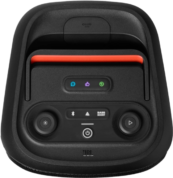 Caixa de Som JBL Partybox Club 120, 12H de Reprodução, 160W, IPX54, Bluetooth, JBLPBCLU120BR