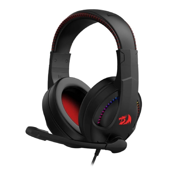 Headset Gamer Redragon Cronus RGB, Driver 40mm - Preto