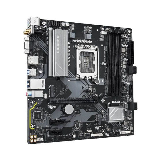 Placa Mãe LGA 1700 Gigabyte B760M D3HP WI-FI6, 4x DDR5, MATX, 12/13/14 Ger