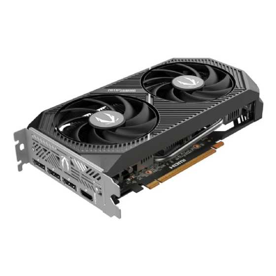 Placa de Vídeo Zotac RTX 5060, 8GB Twin Edge OC GDDR7 128BITS - ZT-B50600H-10M