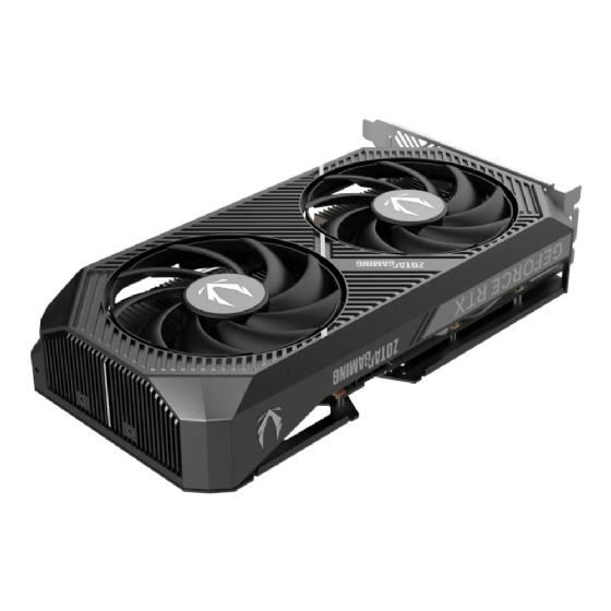 Placa de Vídeo Zotac RTX 5060, 8GB Twin Edge OC GDDR7 128BITS - ZT-B50600H-10M