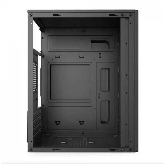 Gabinete Office BRX A12, Mini Tower, M-ATX, sem Fans- Preto