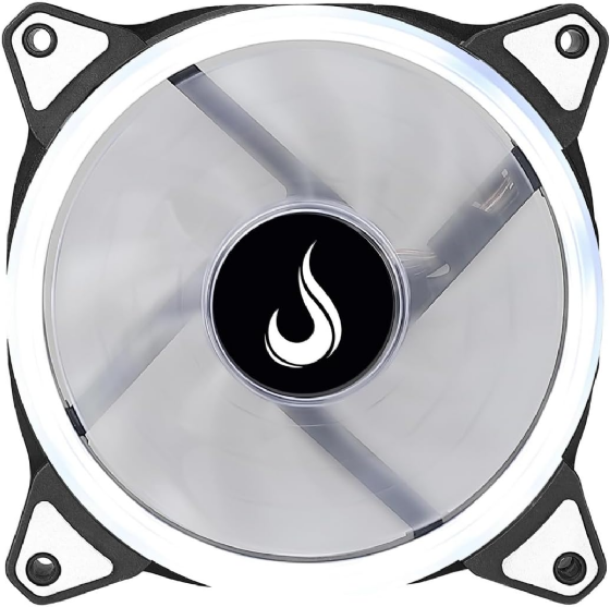 Cooler Fan para Gabinete T-Dagger 120mm, LED Branco -T-TGF200-W