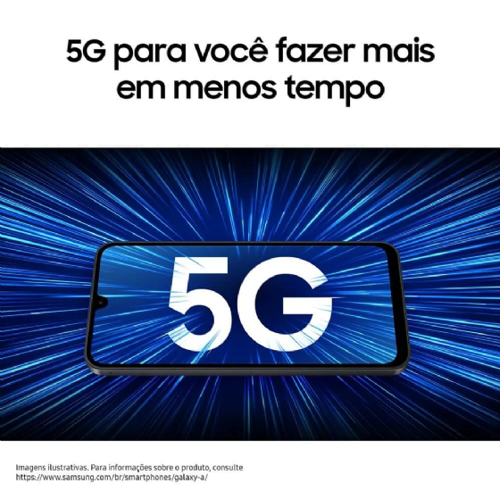 Smartphone Samsung Galaxy A17 5G, 256GB, Preto