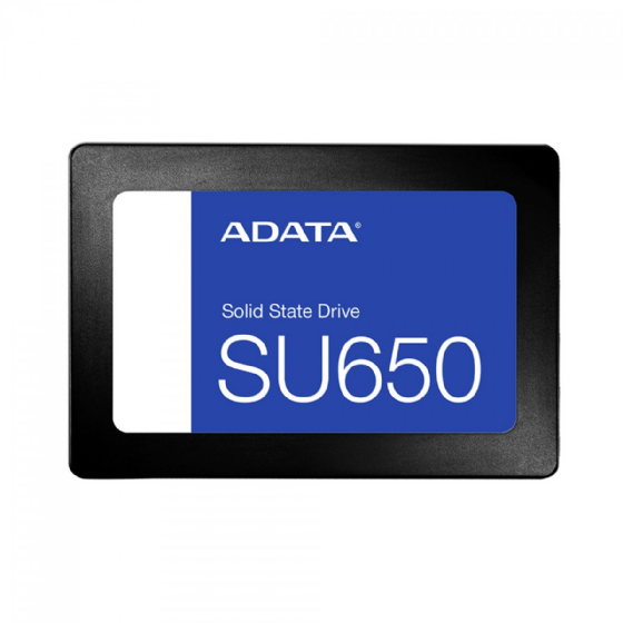 SSD SATA III 256GB SU650 Leitura: 520MB/s e Gravação: 450MB/s - ADATA