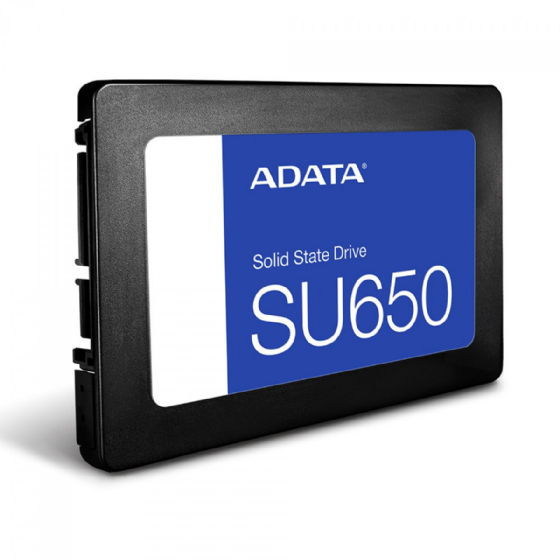 SSD SATA III 256GB SU650 Leitura: 520MB/s e Gravação: 450MB/s - ADATA