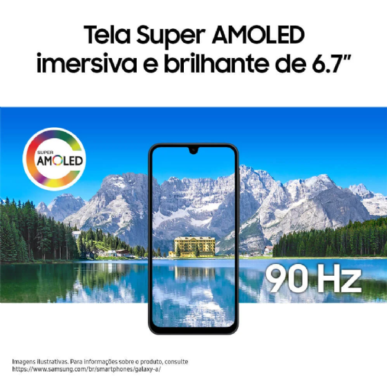 Smartphone Samsung Galaxy A17, 256GB, Cinza
