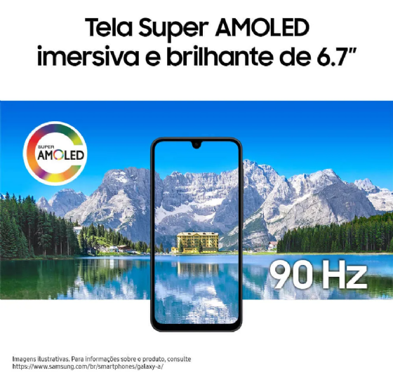 Smartphone Samsung Galaxy A17, 128GB, Preto