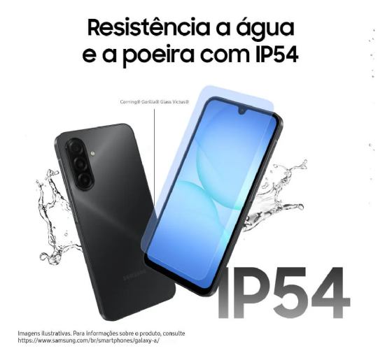 Smartphone Samsung Galaxy A17, 128GB, Preto