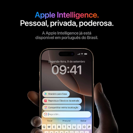 Smartphone iPhone 16 Pro Max 256GB Titanio Branco