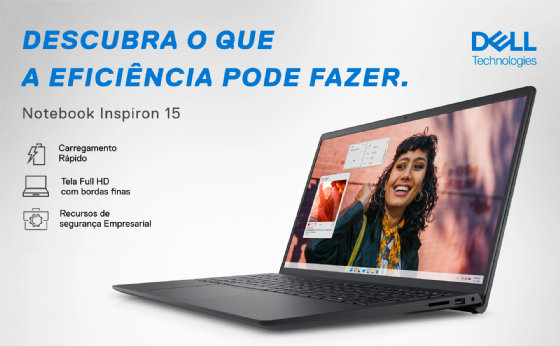 Notebook Dell Inspiron 15 3530 i5-1334U 16GB 512GB SSD Windows 11 Home Garantia Local
