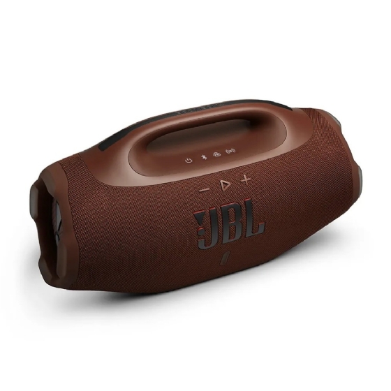 Caixa de Som JBL Boombox 4 Portátil Bluetooth, AI Sound Boost, até 34H, Marrom - JBLBOOMBOX4BRNBR