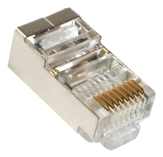 Conector Macho RJ45 Blindado UN