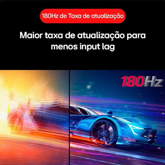 Monitor Gamer Ultragear FHD LG 24" Full HD 180Hz 1ms HDMI - Preto