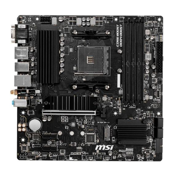 Placa Mãe MSI B550M Pro-Vdh, Chipset B550, AM4, MATX, DDR4, M.2, HDMI/DP/VGA