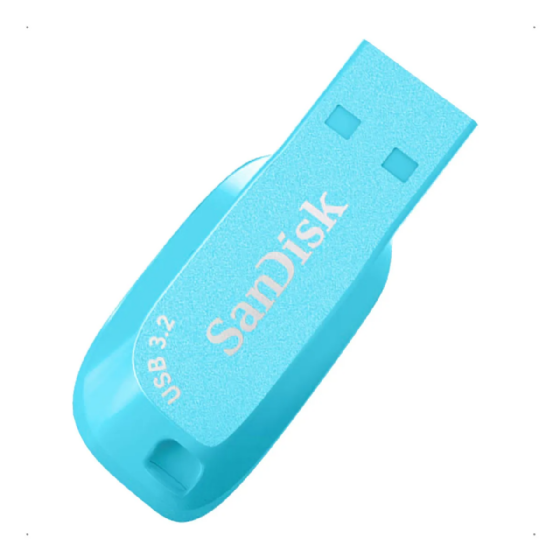 Pen Drive 64GB USB 3.2 Ultra Shift Sandisk - Azul