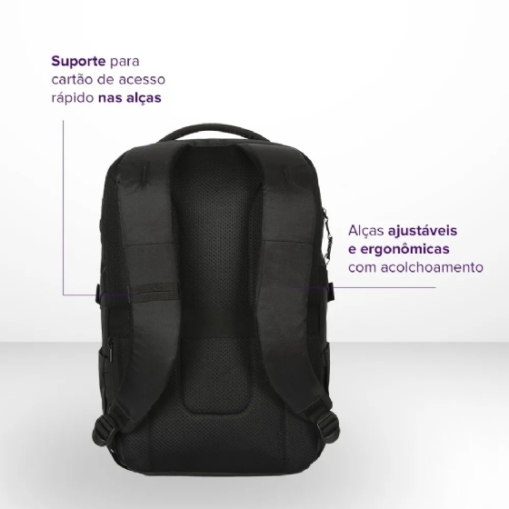 Mochila para Notebook 16'' Targus Ecosmart Preto - TBB649