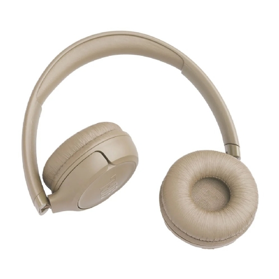 Fone de Ouvido JBL Tune 530BT Bege, Bluetooth 6.0, Bateria de até 76H - JBLT530BTBEGBR