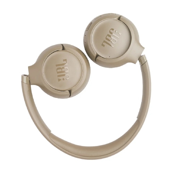 Fone de Ouvido JBL Tune 530BT Bege, Bluetooth 6.0, Bateria de até 76H - JBLT530BTBEGBR