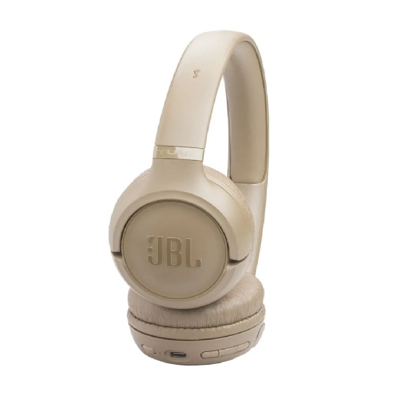 Fone de Ouvido JBL Tune 530BT Bege, Bluetooth 6.0, Bateria de até 76H - JBLT530BTBEGBR