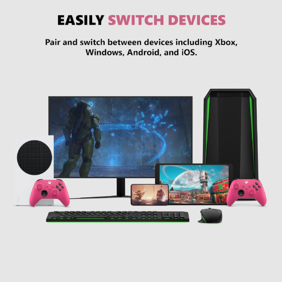 Controle sem Fio Xbox - Deep Pink