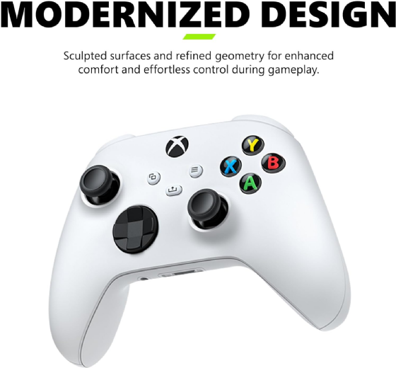 Controle sem Fio Xbox - Robot White