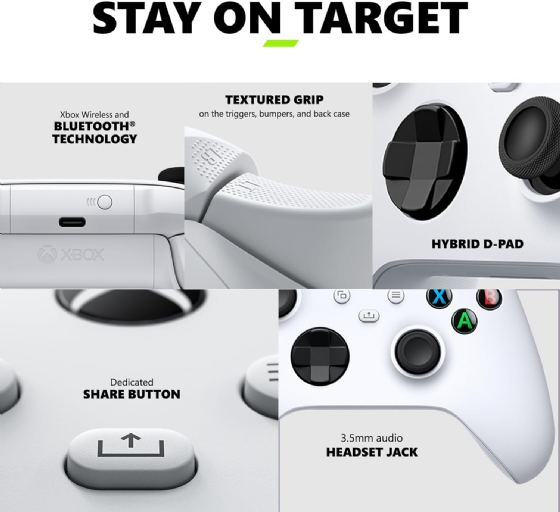 Controle sem Fio Xbox - Robot White