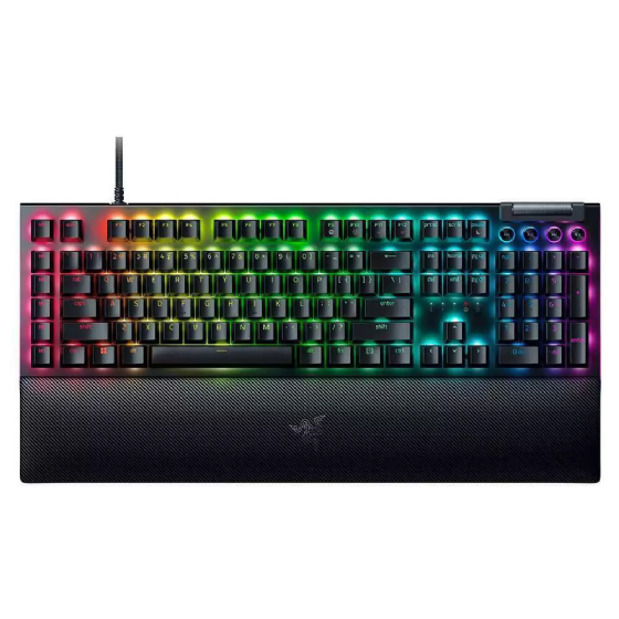 Teclado Gamer Mecânico RGB Razer Blackwidow V4 Green Switch – RZ03-04690200