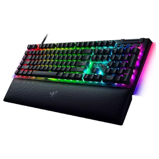 Teclado Gamer Mecânico RGB Razer Blackwidow V4 Green Switch – RZ03-04690200