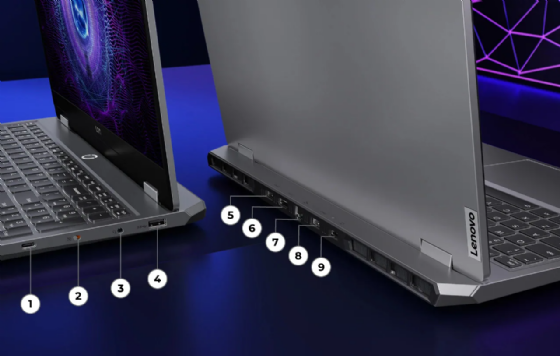 Notebook Gamer Lenovo Loq i5-13450HX 16GB 512GB SSD RTX 3050 6GB 15,6" FHD 144Hz Windows 11 Home