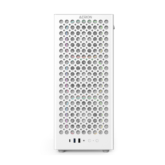 Gabinete Gamer Aerion Arch III sem Fan GAB110 - Branco