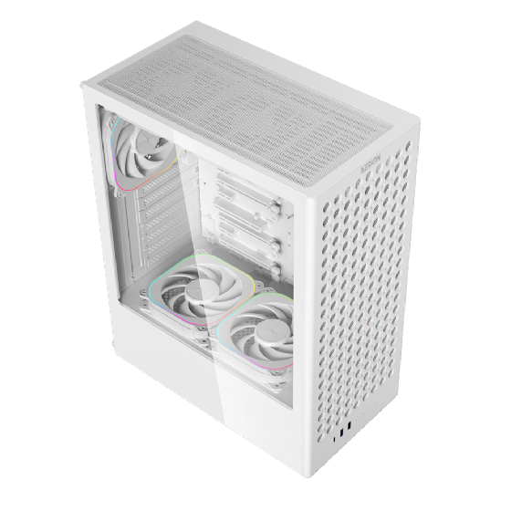 Gabinete Gamer Aerion Arch III sem Fan GAB110 - Branco