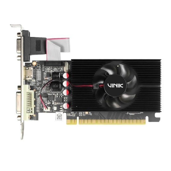 Placa de Vídeo Nvidia GeForce G 210 1GB DDR3 64 Bit Vinik Low Profile Single Fan GPUVK2101GBLP